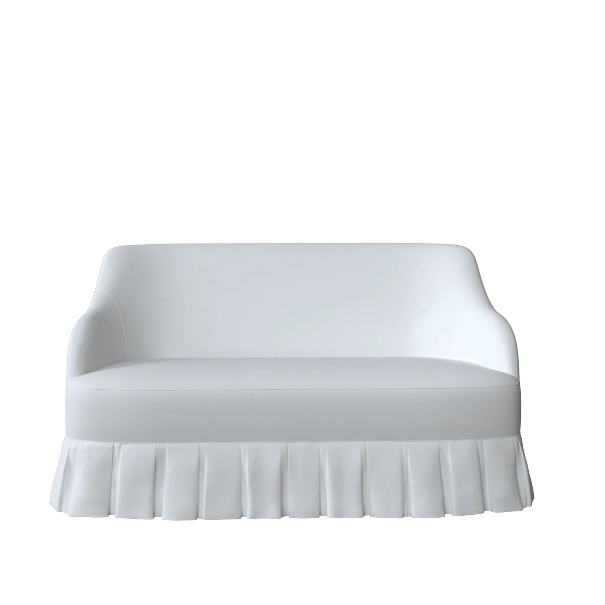The Box Pleated Eloise Settee - Image 22