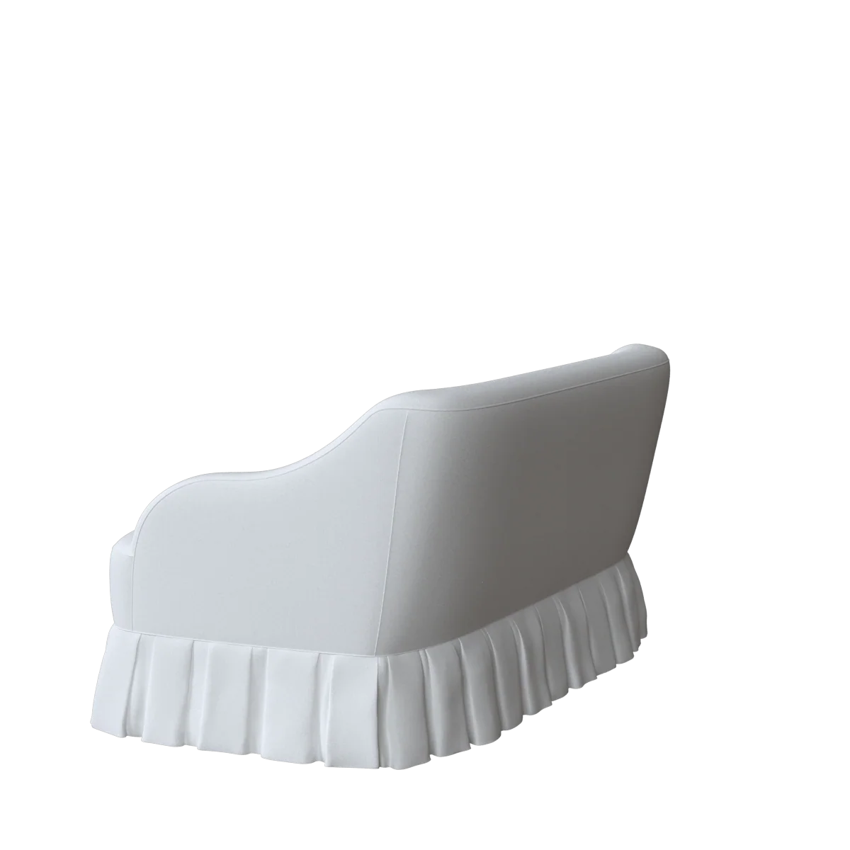 The Box Pleated Eloise Settee - Image 6