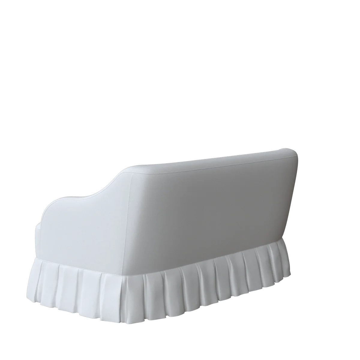 The Box Pleated Eloise Settee - Image 7