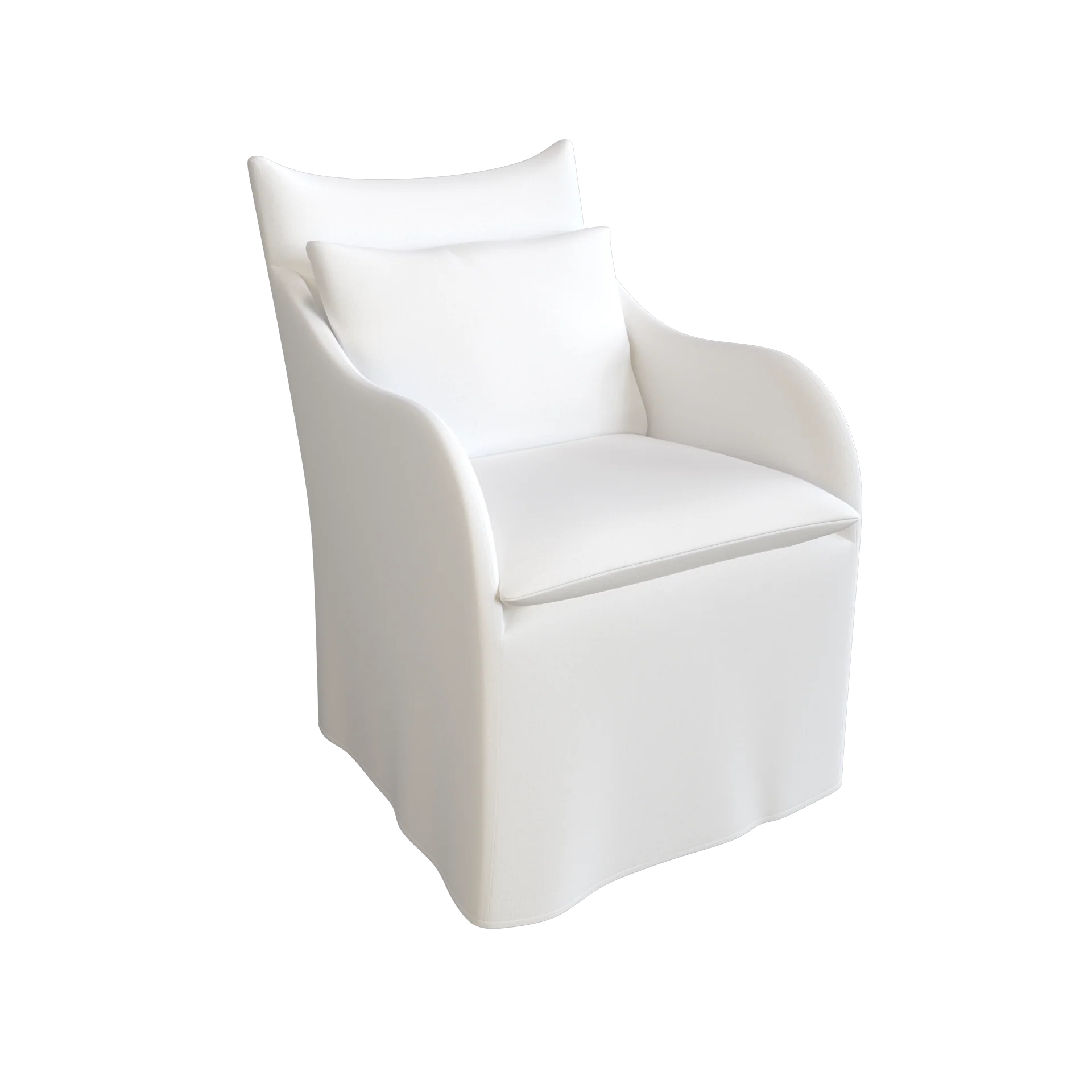 The Slipcovered Camden Dining Chair - Image 3