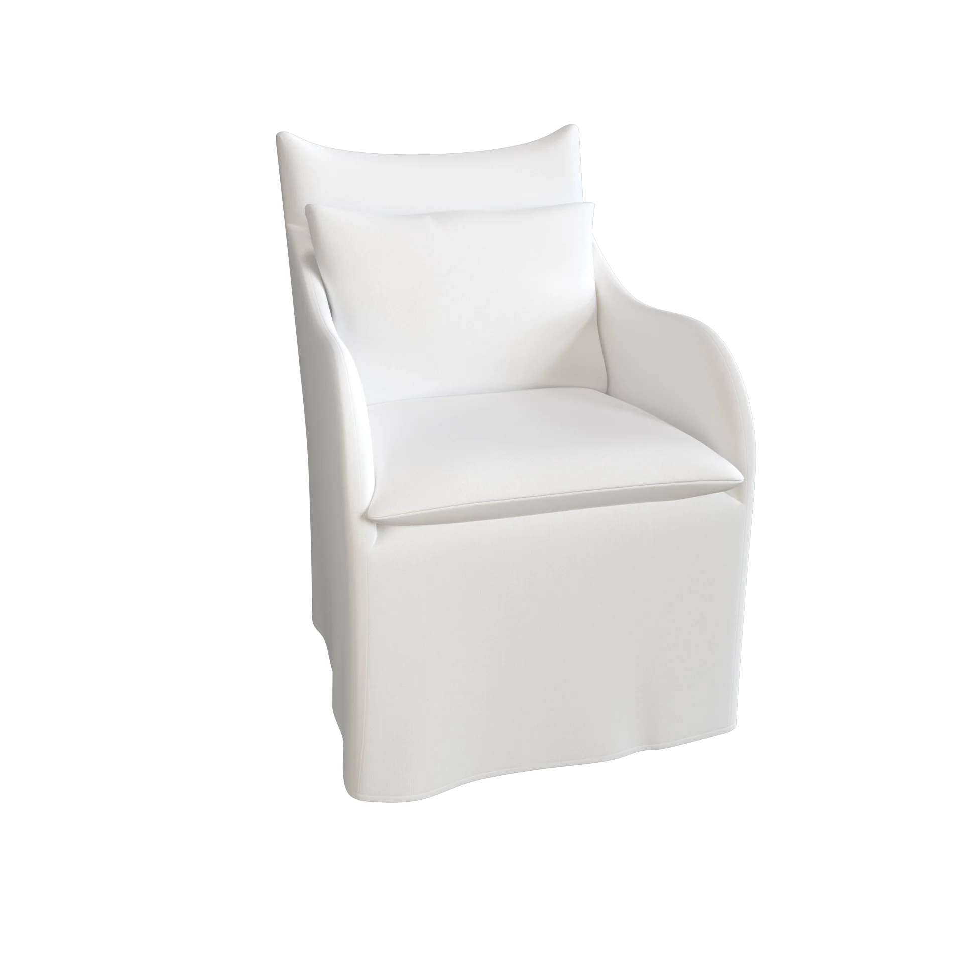 The Slipcovered Camden Dining Chair - Image 4