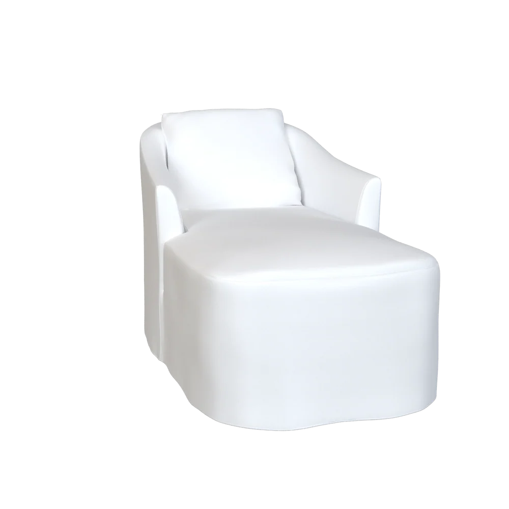 The Slipcovered Ellington Chaise - Image 22