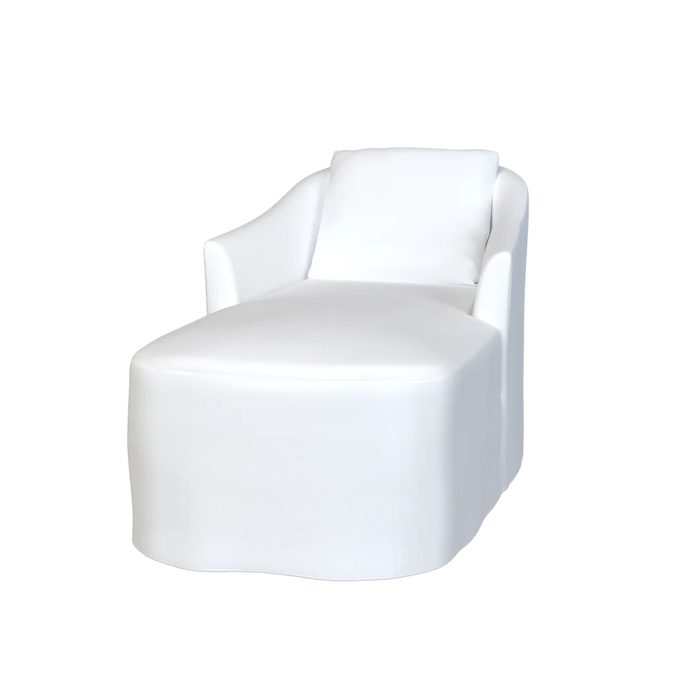 The Slipcovered Ellington Chaise - Image 24